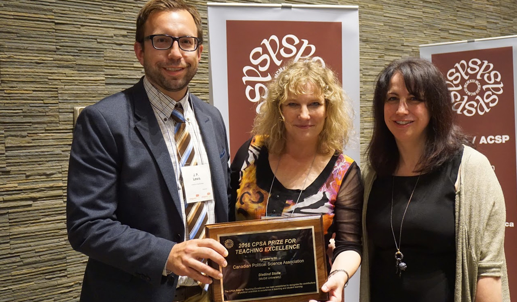 2016 CPSA Prize for Teaching Excellence