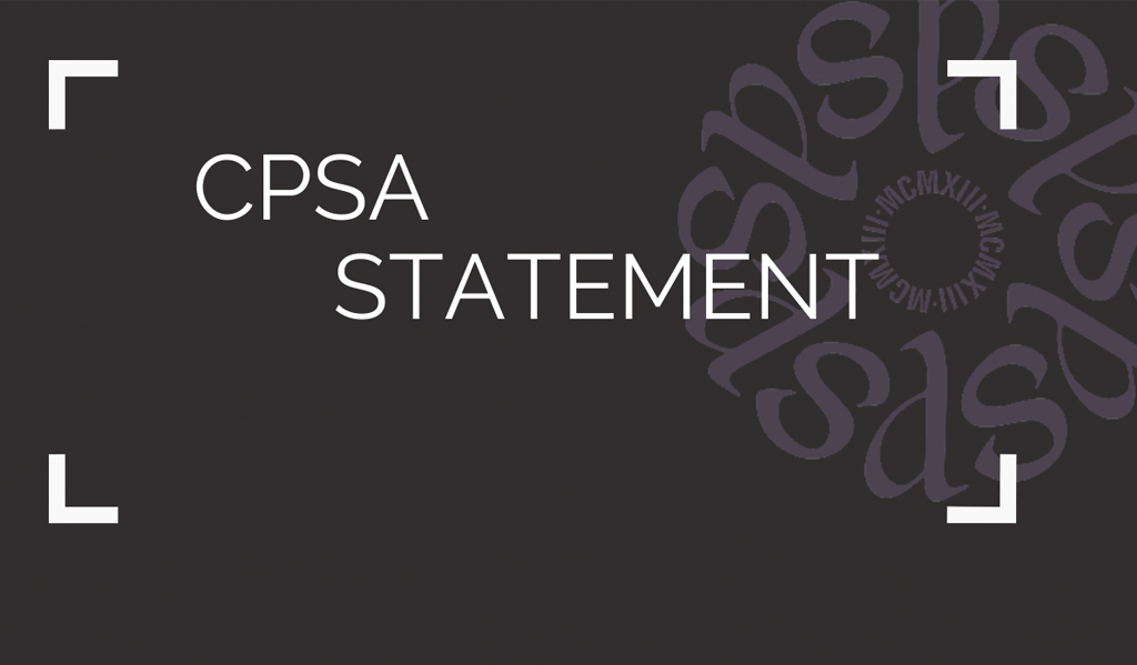 2020 CPSA Cancellation – UPDATE from CPSA President Barbara Arneil