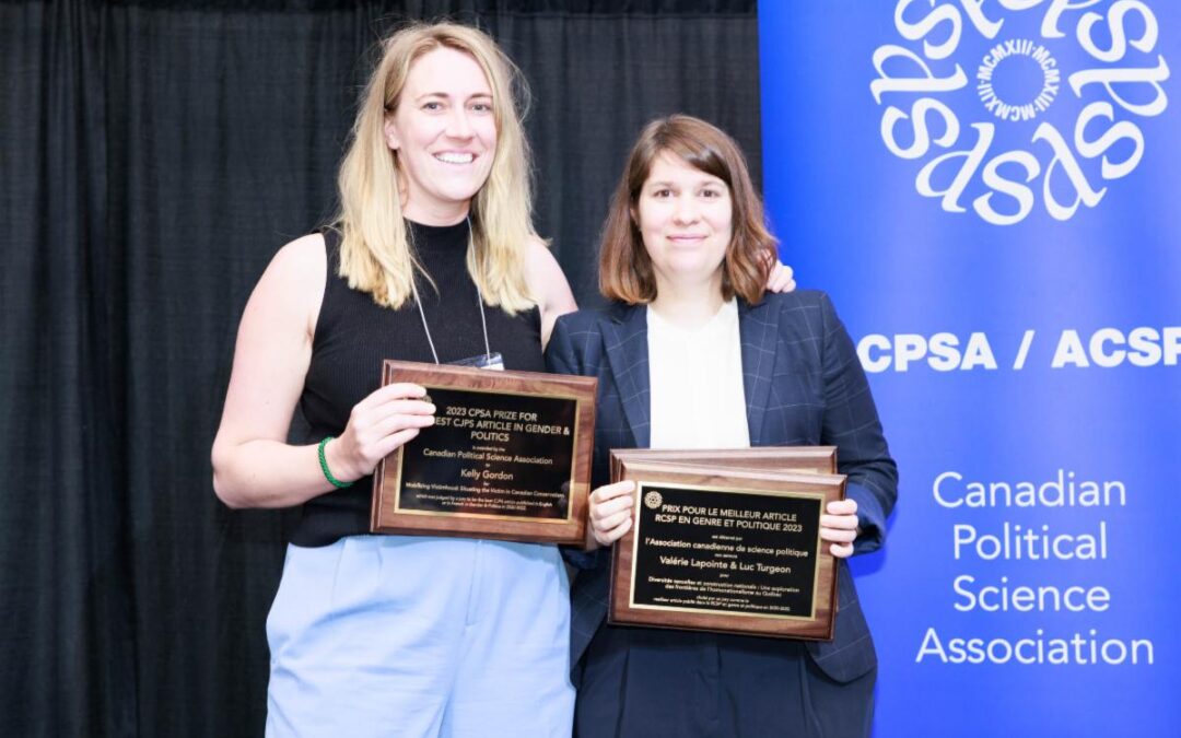 2023 CPSA Prize for the Best CJPS Article in Gender & Politics