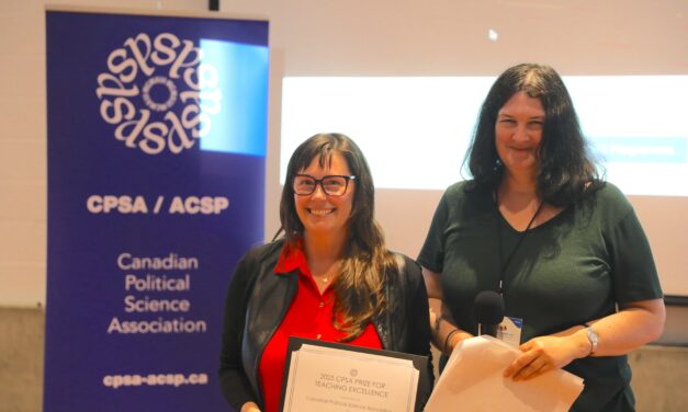 2025 Prix d’excellence en enseignement de l’ACSP