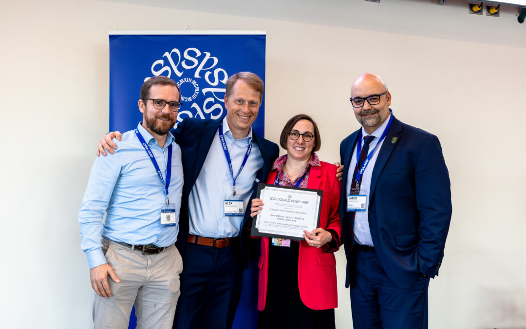 2026 Donald Smiley Prize